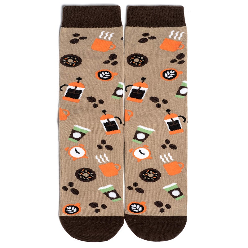 Lavley If You Can Read This Bring Me Coffee Socks â€“ Funny Socks for Men & Women US Size 6-12 â€“ Hilarious Gag Gift for Coffee Lovers, Baristas, Caffeine Addicts & Java Fans - Image 3